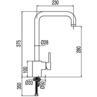 Tres keukenkraan Max Tres 162441 - thumbnail