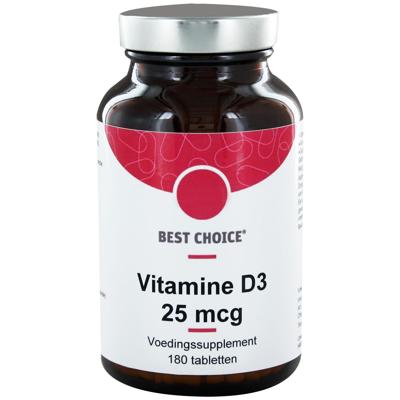 TS Choice Vitamine D3 25 mcg Tabletten