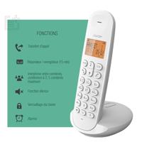 Draadloze telefoon Logicom DECT ILOA 155T SOLO Wit - thumbnail