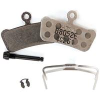 SRAM schijfremblokken disc br.pad organic w.alu plate - thumbnail