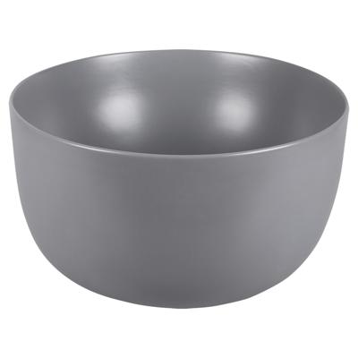 Differnz Tulip waskom keramiek 40 x 24 cm mat lichtgrijs Differnz Tulip waskom keramiek 40 x 24 cm mat lichtgrijs
