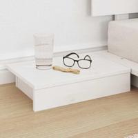 Bedframe Wit 80 x 200 cm Hout - thumbnail