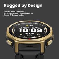 Smartwatch Amazfit W2548GL1N Zwart Gouden Ø 44 mm - thumbnail