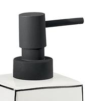 Zeepdispenser Sapho Lucrezia Vrijstaand 400 ML Keramiek Wit - thumbnail