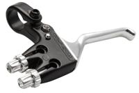 Elvedes Remgreep v-brake rechts 3-vinger zwart/zilver - thumbnail