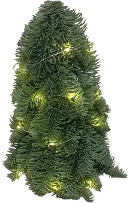 Nobilis kunstboom 30cm met verlichting