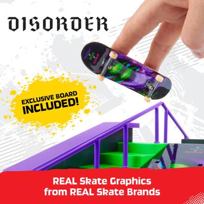 Tech Deck X-Connect Nyjah Rail shredder skatepark