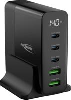 Ansmann DC5140PD Desktop Charger 140W with display - thumbnail