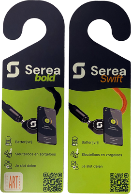 Fiets promotiehanger Serea