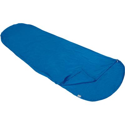 High Peak lakenzak Enna 225 x 60/90 cm katoen blauw