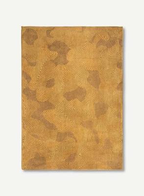 Louis de Poortere - Coral Meditation 9226 Jelly Gold - 80x150 cm Vloerkleed