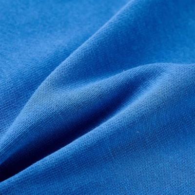 Kindervest met capuchon en rits 128 blauw Kindervest met capuchon en rits 128 blauw