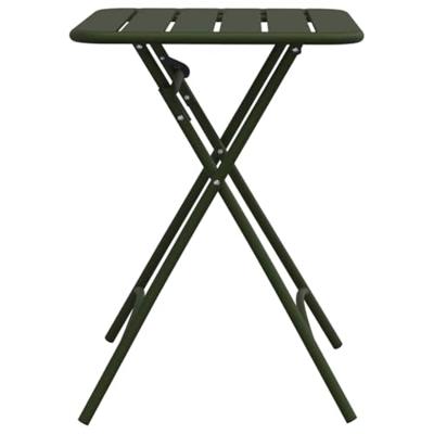 Bistrotafel Donkergroen 55 x 55 x 72,5 cm Poedercoating staal