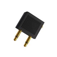 Oehlbach D1C35015 i-Jack AD-Flight Jackplug Audio Y-adapter [1x Jackplug female 3,5 mm - 2x Jackplug male 3,5 mm] Zwart - thumbnail