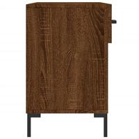 Schoenenbank 102x35x55 cm bewerkt hout sonoma eikenkleurig - thumbnail