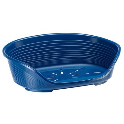 FERPLAST Siesta Deluxe 8 Mand - 82x59,5x25 cm - Blauw - Voor honden en katten