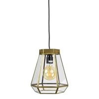 Urban Interiors hanglamp 'Geo2' 20cm, kleur Brass Antique - thumbnail