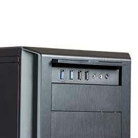 Phanteks PHANTEKS Enthoo Pro Midi-Tower - schwarz Midi-tower PC-behuizing, Gaming-behuizing Zwart - thumbnail