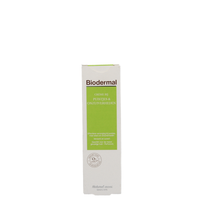 Biodermal Creme bij puistjes en onzuiverheden 30 Milliliter