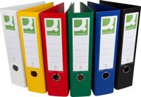 Q-CONNECT ordner, voor ft A4, volledig uit PP, rug van 8 cm, geassorteerde kleuren - thumbnail