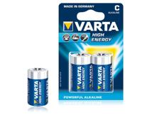 Varta 4914/2b Batterij Alkaline C/lr14 1.5 V High Energy 10 blisters - thumbnail