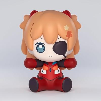 Neon Genesis Evangelion: Rebuild of Evangelion Huggy Good Smile Chibi Figure Asuka Shikinami Langley: Eye Patch Ver. 7 cm