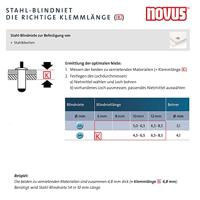 Novus Office 058923 Popnageltang 290 mm 1 stuk(s) - thumbnail