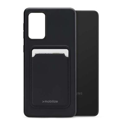 Mobilize Rubber Gelly Card Case Samsung Galaxy A33 5G Matt Black
