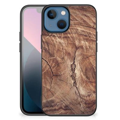 Apple iPhone 13 mini Houten Print Telefoonhoesje Tree Trunk