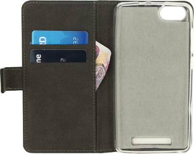 Mobilize Classic Gelly Wallet Book Case Wiko Lenny3 Black