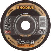 Rhodius FT26 208725 Doorslijpschijfset 25 stuk(s) RVS, Staal - thumbnail