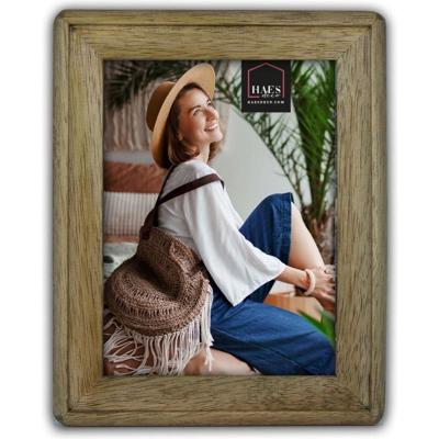 Haes Deco Houten Fotolijst Malaga in rustiek bruin voor 1 foto 15x20 cm (formaat 19,8 x 24,8 cm) - SP11420 Haes Deco Houten Fotolijst Malaga in rustiek bruin voor 1 foto 15x20 cm (formaat 19,8 x 24,8 cm) - SP11420