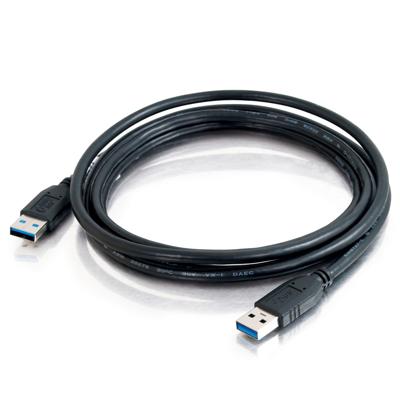 C2G 1m USB 3.0 A manspersoon To A manspersoon USB kabel, 4.8Gbps Super-Speed Data Transfer and vermogen Delivery Lead