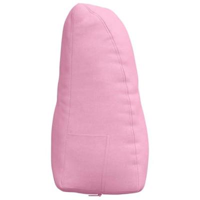 VidaXL Rugkussen roze 80 x 24 x 50 cm stof