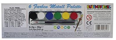 Eulenspiegel Schmink, diverse kleuren, 6 kleur/ 1 set