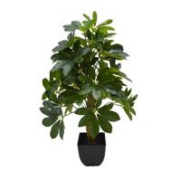 Schefflera in pot 60 cm kunstplant Buitengewoon de Boet - Buitengewoon de boet - thumbnail