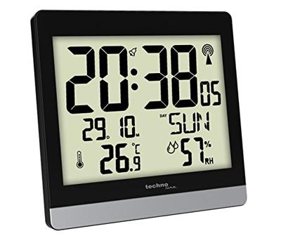 Technoline klok WS 8014, digitaal, radiogestuurd, ft 20 x 2,9 x 18,9 cm Technoline klok WS 8014, digitaal, radiogestuurd, ft 20 x 2,9 x 18,9 cm