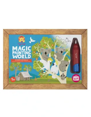 Dam Magic painting world over aussie animals
