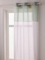 Rolgordijn met bolletjesprint groene / veelkleurige stippen - thumbnail