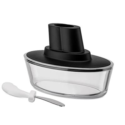 Alessi Ship Shape Botervloot kunststof zwart Alessi Ship Shape Botervloot kunststof zwart