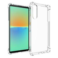 Anti-shock Back Cover voor de Sony Xperia 10 V Transparant - thumbnail