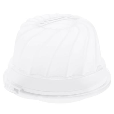 Rotho fresh cakedoos tulband 30.5 cm wit/transparant