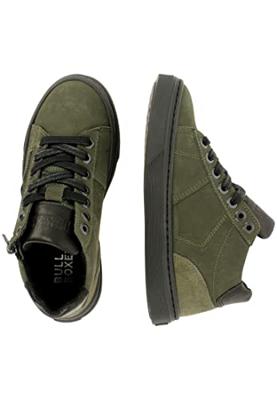 Bullboxer Sneakers AOP502E6L_DKOLKB60 Groen-34 maat 34