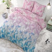 Sleeptime Elegance Diamonds - Pink 1-persoons (140 x 220 cm + 1 kussensloop) Dekbedovertrek - thumbnail