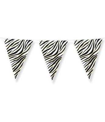 Folie Vlaggenlijn Zebraprint (10m) - thumbnail