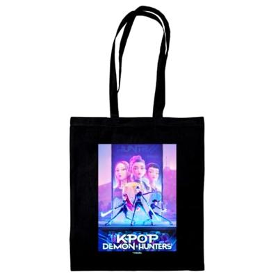 KPop Demon Hunters Tote Bag Movie Key Art