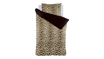 Premium Dekbedovertrek Leopard Zwart - 140 x 220 cm Premium Dekbedovertrek Leopard Zwart - 140 x 220 cm