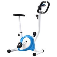 VidaXL Hometrainer met bandweerstand blauw - thumbnail