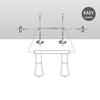 Home sweet home opbouwspot Nitro 2 lichts - wit Home sweet home opbouwspot Nitro 2 lichts - wit