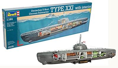 Revell 1/114 U-Boot Type XXl U 2540 En Interieur